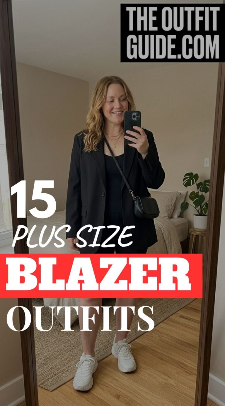 15 Plus Size Blazer Outfits That Work for Every Occasion