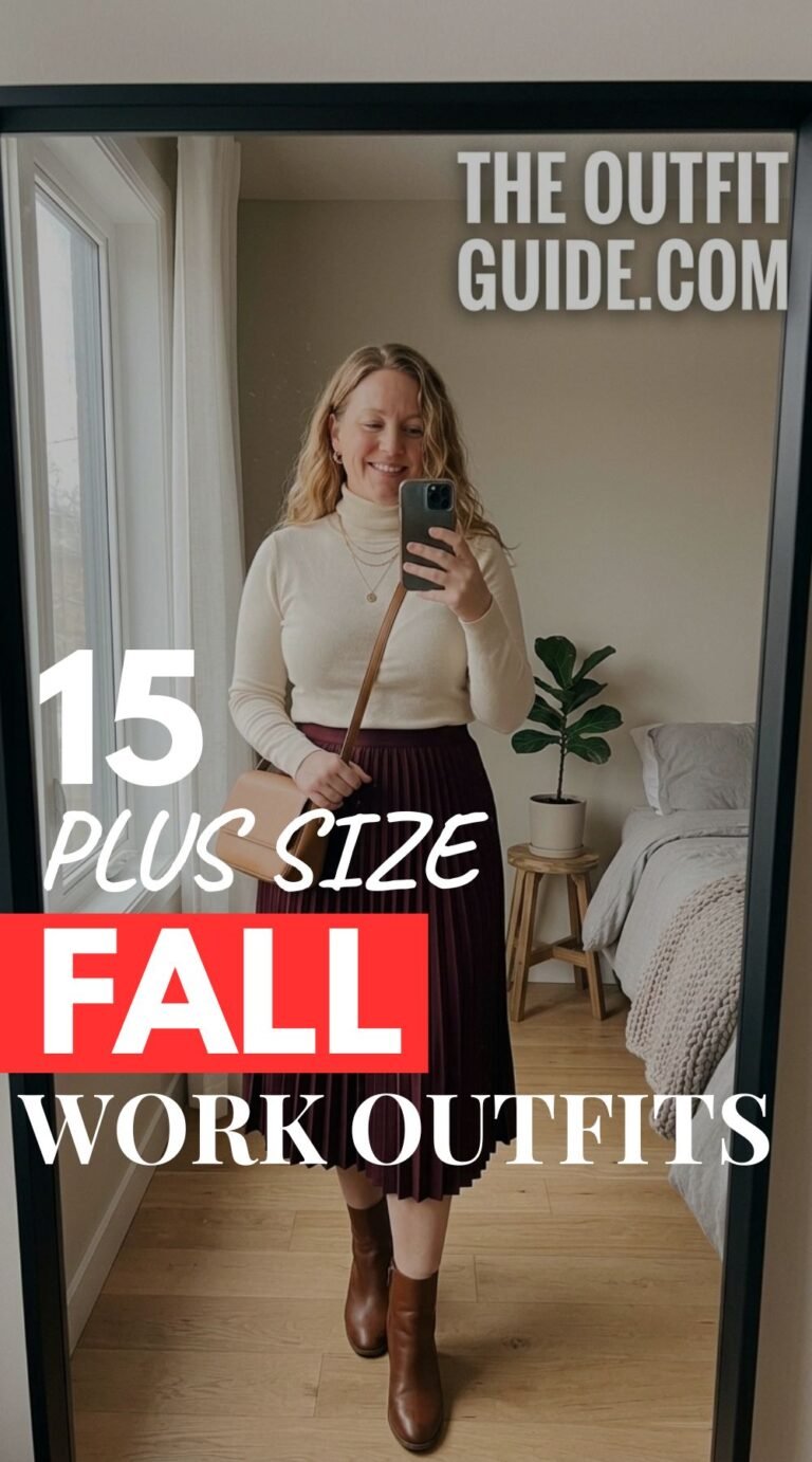 PLUS SIZE FALL WORK