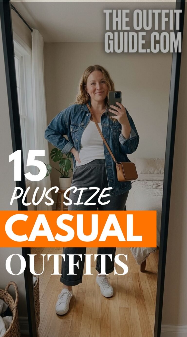 15 Plus Size Casual Outfits for Curvy Women That Actually Work IRL