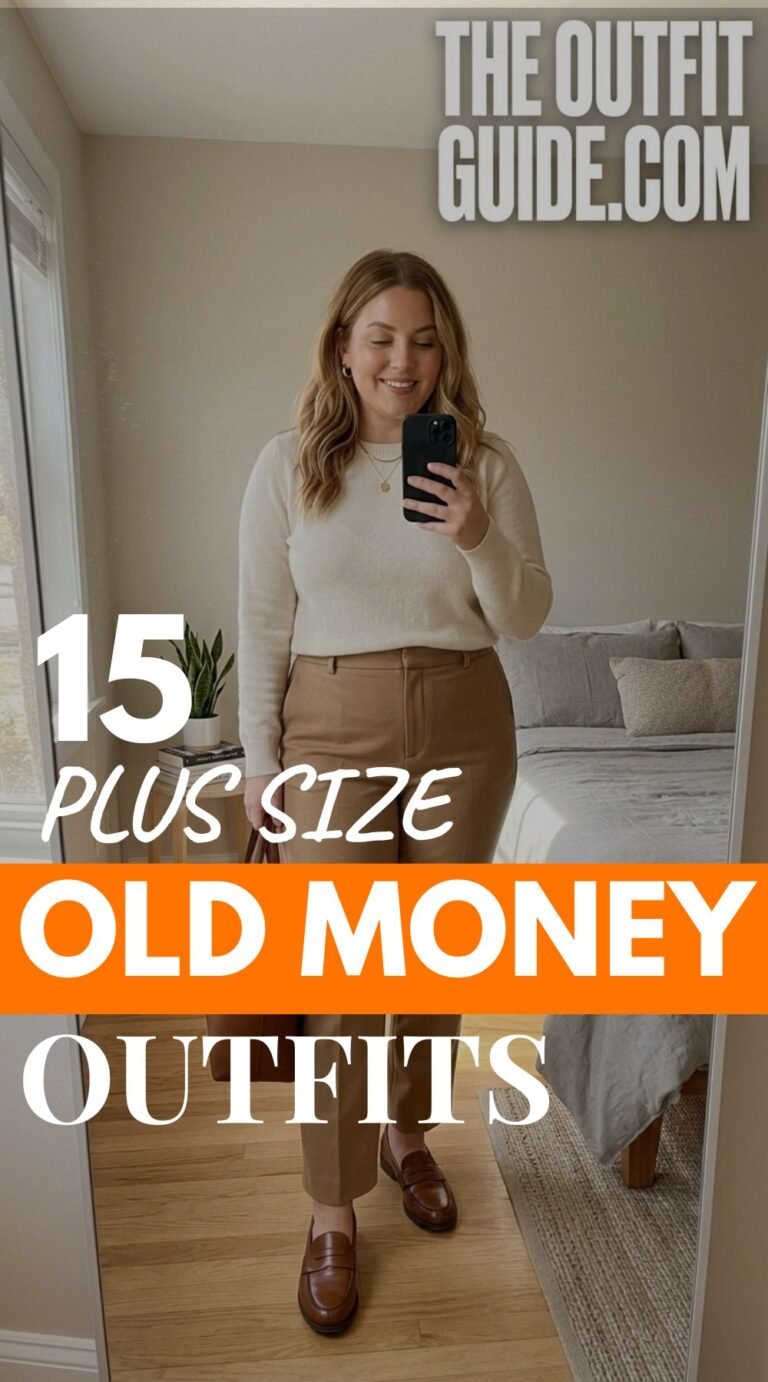 plus size old money outfit